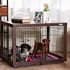 EliteField 3-Door Folding Soft Dog Crate, Indoor & Outdoor Pet Home, Multiple Sizes and Colors Available (36″ L x 24″ W x 28″ H, Beige)