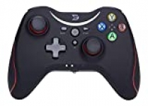 ZD-T+ [Bluetooth] Wireless Gaming Controller for Steam Nintendo Switch,Lapto/PC(Win7-Win10),Android Smartphone Tablet VR (ZD-T+（RED)