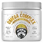 SAFE PETS CLUB Skin and Coat Supplement for Dogs – Omega 3 for Dogs – Immune Support – Wild Alaskan Salmon Oil for Dogs – Omega Chews – Itchy Skin Relief – Dog Allergy Relief – 120 Chews – Made in USA