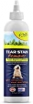 Tear Stain Remover | Eye Stain Cleaner for Dogs | Safe & Effective for Pets | Removes Tear & Saliva Stains | Alcohol-Free Plant Based Liquid Formula by Amate Pets (8 fl Oz, 237ml)