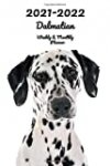 2021-2022 Dalmatian Weekly & Monthly Planner: 2-Year Pocket Calendar | 26 Months | 152 pages 6×9 in. | Diary | Organizer | Agenda | Appointment | For Dog Lovers