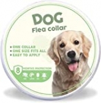 ELLATAIR Natural Collar for Dogs – One Size Fits All – 8 Month Protection