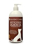 Craving Canine Salmon Oil for Dogs – Less Shedding & Licking. Omega 3 Fish Oil Great for Pill-Spitting Dogs. Vitamin E to Reduce Skin Flakiness. Ideal Fish Oil for Dogs Needing Coat Improvement.