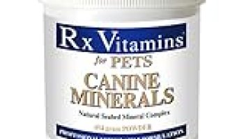 Rx Vitamins Canine Minerals – Dog Calcium Supplement Plus Magnesium & Potassium – Mineral Powder for Dogs – Mineral Supplement for Dogs 16 oz