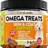 PetHonesty Allergy Relief Immunity Supplement for Dogs – Omega 3 Salmon Fish Oil, Colostrum, Digestive Prebiotics & Probiotics – for Seasonal Allergies + Anti Itch, Skin Hot Spots Soft Chews