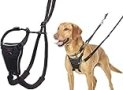 HALTI No Pull Harness – To Stop Your Dog Pulling on the Leash. Adjustable, Lightweight and Easy to Use. Reflective Dog Training Harness for Medium Dogs (Size M)