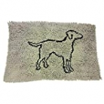 SPOT Clean Paws – Chenille Microfiber Dog Door Mat – 35X24 Inches/Attractive, Durable, Super Absorbent, Washable. by Ethical Pets, Tan (50010)