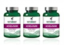 Vet’s Best Aspirin Free Aches & Pains Dog Supplements, 50 Chewable Tablets (3 Pack)
