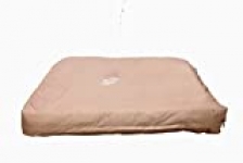 Dog Bed Liner – USA Based – Premium Durable Waterproof Heavy Duty Machine Washable Material with Zipper Opening – 2 Year Warranty – Medium – Tan