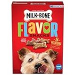 Milk-Bone Flavor Snacks Dog Biscuits, Small Crunchy Dog Treats, 24 Ounce