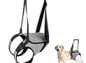 Dog Harness, Dog Support Harness for Back Legs Large Dog Harness with Lift Handle Adjustable Puppy Harness for Small Medium Large Dogs Dog Support Sling for Pain Relief Rehabilitation Surgeries (XL)