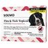 Youzxde 2 Pack Flea and Tick Collar for Small Dogs,8-Month Tick and Flea Control for Dogs Under18 Lbs,Safe & Allergy Free, Waterproof, Adjustable,with Flea Comb