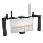 CAMVATE Director’s Monitor Cage with Wireless Receivers and Multi-Function Plate