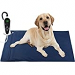 AILEEPET Pet Heating Pad Large, 32X20Inch Dog Cat Warming Pad Electric Heating Pad for Dogs and Cats Heated Pet Bed Indoor Warming Mat with Auto Power Off