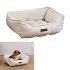 A&L Furniture VersaLoft Amish-Made Pine Twin Mission Swingbed with Rope, Unfinished