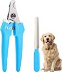 Dudi Dog Nail Clippers and Trimmer – Razor Sharp Blades – Sturdy Non Slip Handles for Large and Medium Breeds – Starting Professional Home Pet Grooming (Blue)