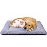 PETSGO Super Soft Crate Mats(1 in High Dog & Cat Beds for Crates-（Not Suit Chewer) Machine Wash & Dryer Friendly-Anti-Slip Pet Beds for Pets Sleeping