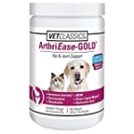 Vet Classics ArthriEase-Gold Hip & Joint Support for Dogs, Cats – Pet Health Supplement Powder – Alleviates Aches, Discomfort – for Flexibility, Healthy Joint Function – Antioxidants – 1 Lb.