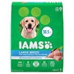 IAMS PROACTIVE HEALTH Adult High Protein Large Breed Dry Dog Food with Real Chicken, 38.5 lb. Bag