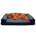 Bedsure Waterproof Dog Bed for XLarge Dogs with Removable Washable Cover and Waterproof Liner Up to 100lbs – Plush 3 inch Thick Fleece Top with Nonskid Bottom Pet Mat, Ideal for Crate or Kennel, Grey