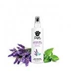 John Paul Pet Lavender Mint Detangling Spray for Dogs and Cats, Soothes Moisturizes and Replenishes Dry Unruly Fur, Non-Aerosol, 8-Ounce