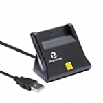 CAC Reader, ZOWEETEK CAC Card Reader Military, DOD Military USB Common Access CAC Smart Card Reader, Compatible with Windows, Mac OS and Linux