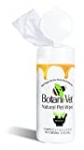 BotaniVet Natural Pet Wipes – 50 Count – 100% Natural & Organic Ingredients Biodegradable for Grooming Folds Allergies Ears Tear Staining