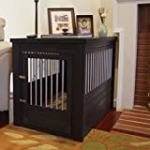 X Large Pet Crate Cage End Table Dog House Home Indoor Gate Living Room