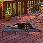 PETMAKER 80-PET6086 Elevated Pet Bed-Portable Raised Cot-Style Bed W/ Non-Slip Feet, 48Â”x 35.5Â”x 9Â” for Dogs, Cats, and Small Pets-Indoor/Outdoor Use by Petmaker (Blue), XL