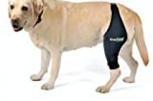 Ortocanis Original Knee Brace for Dogs with ACL, Knee Cap Dislocation, Arthritis – Keeps The Joint Warm – Reduces Pain and Inflammation – 9 Sizes for Left or Right Leg (XL – Left.)