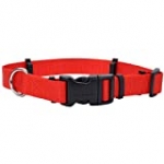 Coastal – Secureaway Flea Collar Protectors, Red, 1″ x 18″-26″