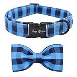 Unique Style Paws Pet Soft &Comfy Bowtie Dog Collar and Cat Collar Pet Gift for Dogs and Cats 6 Size and 7 Patterns