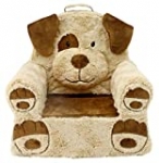 Soft Landing |  Sweet Seats | Premium Dog Children’s Plush Chair, tan