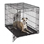 Life Stages LS-1636 Single Door Folding Crate for Intermediate Dogs(41 – 70lbs)