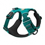 RUFFWEAR, Front Range Dog Harness, Reflective and Padded Harness for Training and Everyday, Aurora Teal, Small