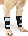 NeoAlly Pair Dog Front Leg Brace with Metal Strips Super Supportive to Stabilize Canine Front Leg Wrist Carpal Joints, Prevents Leg Injuries Sprains Arthritis (Large X-Large)