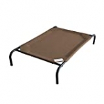 Coolaroo The Original Elevated Pet Bed, Large, Nutmeg