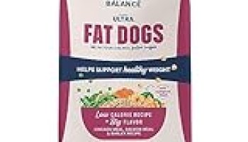 Natural Balance Original Ultra Fat Dogs Chicken Meal, Salmon Meal & Barley Recipe Adult Dry Dog Food, 4 lbs.