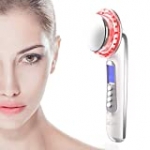 Rika LED facial massager. Photo LED light therapy Facial Massager, Light Therapy Device for Acne, Vibration Skin Firming Care