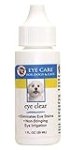 Miracle Care Eye Wash – 1 oz; Eye Clear Solution for Dogs and Cats, Eye Wash Formulated to Gently Cleaning Eyes, Sterile Cat and Dog Tear Stain Remover