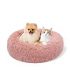 Furhaven Orthopedic Pet Bed for Dogs and Cats – Luxury Edition Sofa-Style Faux Fur and Suede Couch Dog Bed with Removable Washable Cover, French Roast, Large