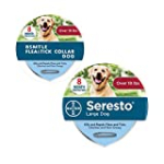 Bespoke garden Flea Collar for Dogs, Flea and Tick Collar for Dogs 8-Month, Flea Collar for Large Small Dogs