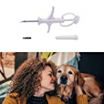 M-pet 10 Packs 1.4x8mm Dogs Microchip [2020 Upgraded] 11784/11785 Cat Microchips Dogs Pets RFID Implant Kit for Veterinary Management and Tracking