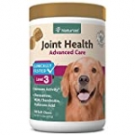 NaturVet Joint Health Soft Chews Level 3 Advanced for Dogs, 15 OZ