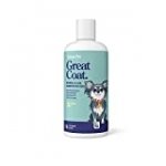 Great Coat Oatmeal Dog Shampoo – Moisturizing Shampoo for Dogs with Aloe Vera for Itchy, Dry, Sensitive Pet Skin, 16oz Large Bottle – Pina Colada Scent – for All Dogs, Big & Small, Old & Young
