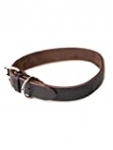 Mighty Paw Leather Dog Collar , Super Soft Distressed Leather- Premium Quality,, Modern Stylish Look