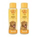 Burt’s Bees for Dogs Natural Oatmeal Dog Shampoo with Colloidal Oat Flour & Honey | Moisturizing Oatmeal Dog Shampoo | Cruelty Free, Sulfate & Paraben Free, pH Balanced for Dogs -16 Oz 2 Pack