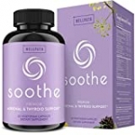 Soothe Thyroid Support and Adrenal Support Supplement – 2 in 1 Natural Formula to Support Energy, Metabolism, Adrenal Fatigue Response, Stress Response, and Cortisol Balance