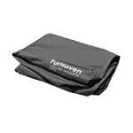 Furhaven Pet Dog Bed Cover – Deluxe Mat Water-Resistant Indoor Outdoor Logo Print Traditional Foam Mattress Pet Bed Replacement Cover for Dogs and Cats, Stone Gray, Jumbo