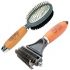 DakPets Pet Grooming Brush Effectively Reduces Shedding by up to 95% Professional Deshedding Tool for Dogs and Cats